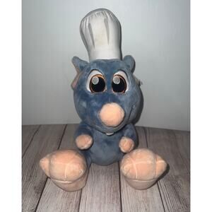 Disney Parks Ratatouille - Chef Remy Big Feet 14” Plush Toy Stuff Animal Toy